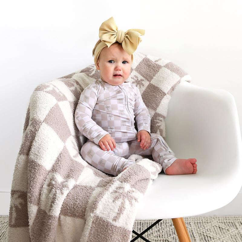 Beau Palm Tree PLUSH BLANKET