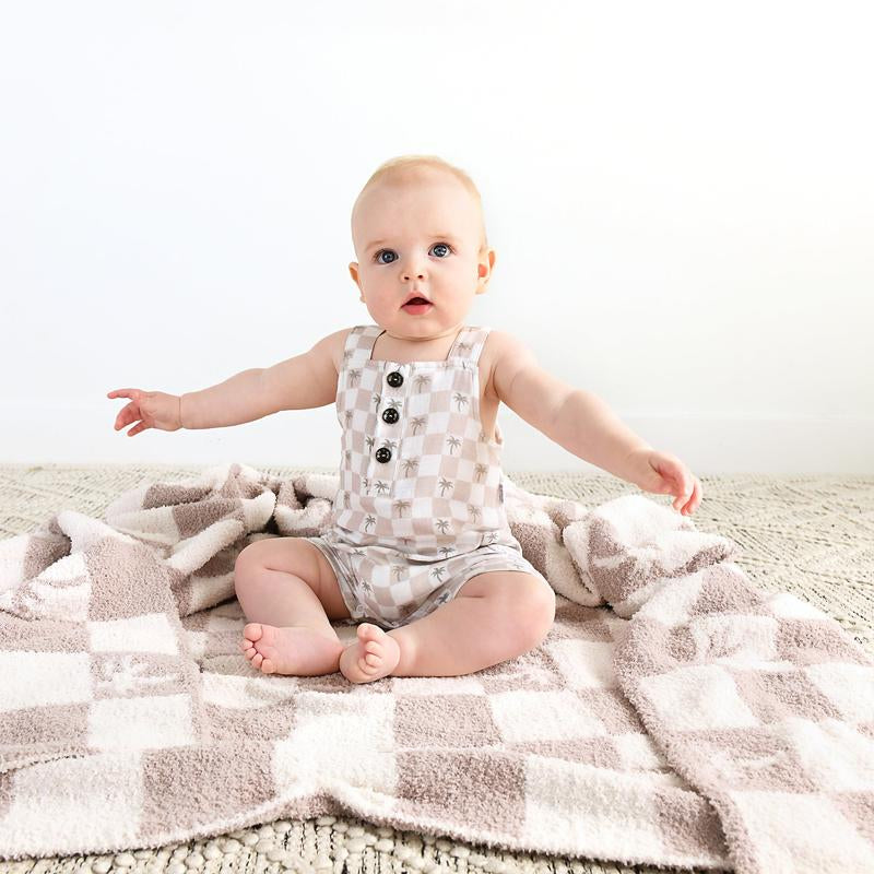 Beau Palm Tree PLUSH BLANKET