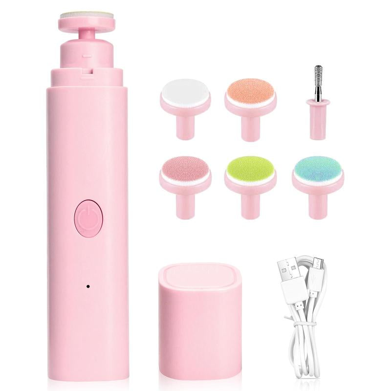 Baby Nail Trimmer Electric and Baby Grooming Kit,Baby Nail Clippers, 6 in 1 Baby Nail File,Nail File Baby Grooming Kit Manicure Set for Toddler or Adults,Blue