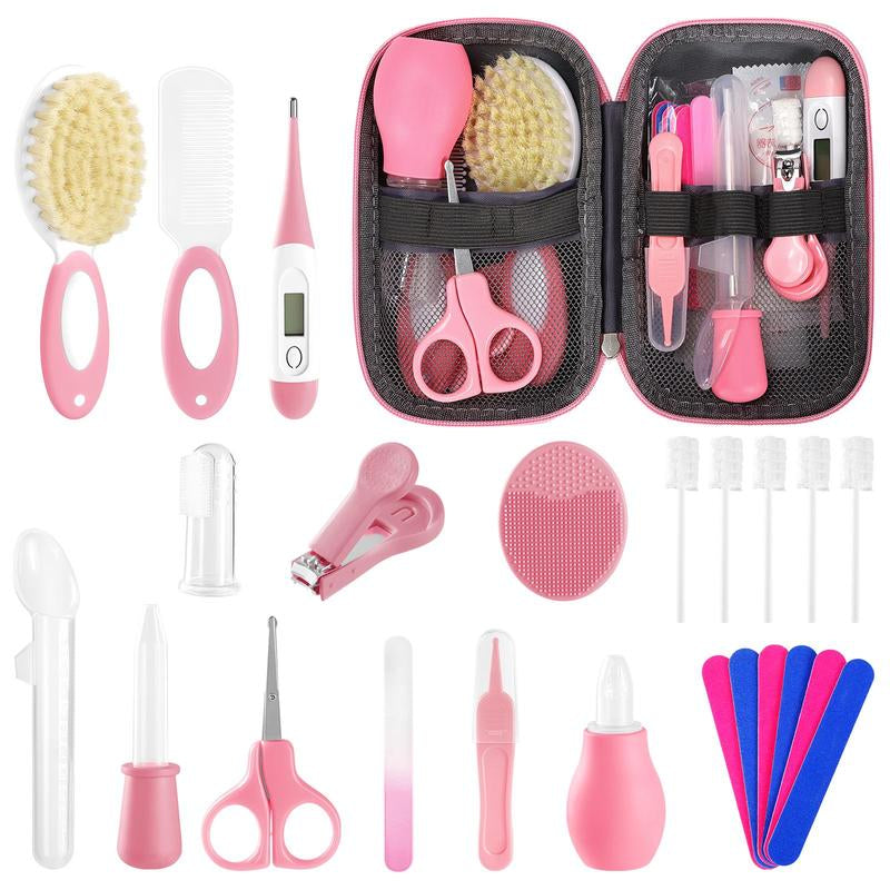 Baby Nail Trimmer Electric and Baby Grooming Kit,Baby Nail Clippers, 6 in 1 Baby Nail File,Nail File Baby Grooming Kit Manicure Set for Toddler or Adults,Blue