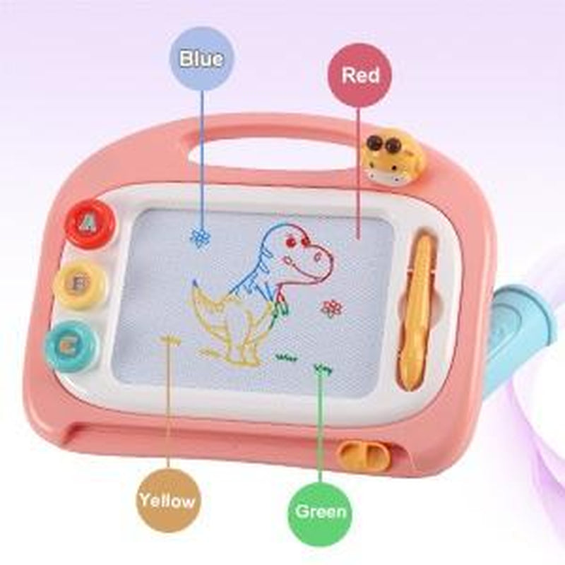 Toddler Toys, Toys for Girls, Magnetic Drawing Doodle Board Kids Toys Etch a Pad Sketch,Toddler Girl Toys for Educational Learning of Age 2 3 4 Girls Birthday Christmas Gifts,Pink
