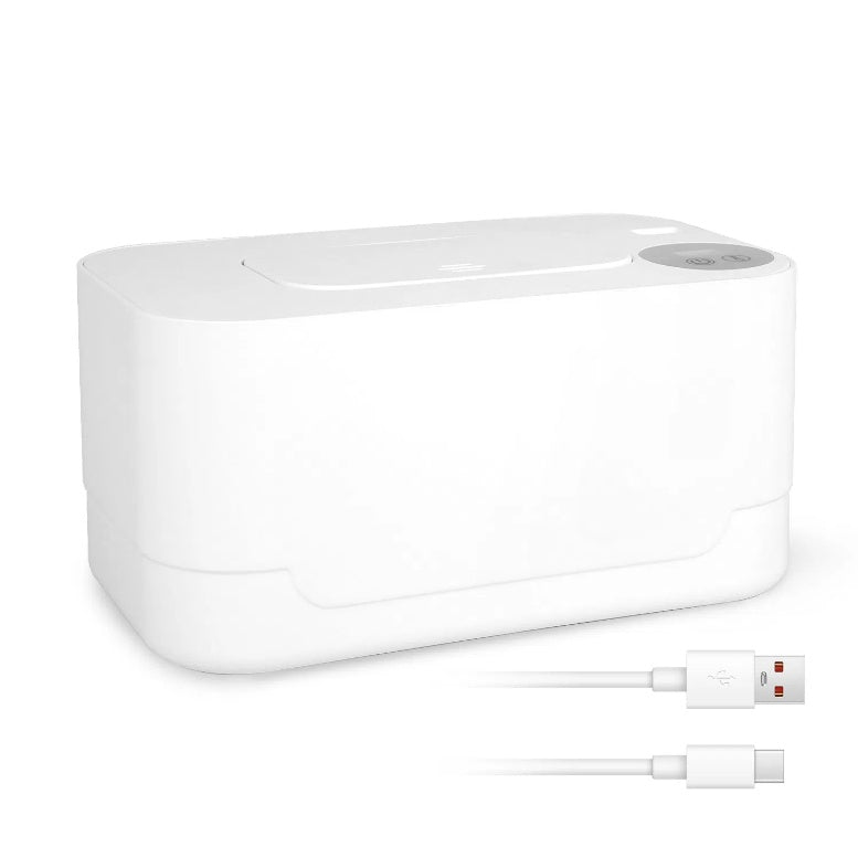 Baby Wipe Warmer With 3 Temperature Settings Type-C Powered Baby Wet Wipes Dispenser With Night Light Large Capacity Diaper Wipe Warmer For Baby GPCT5369