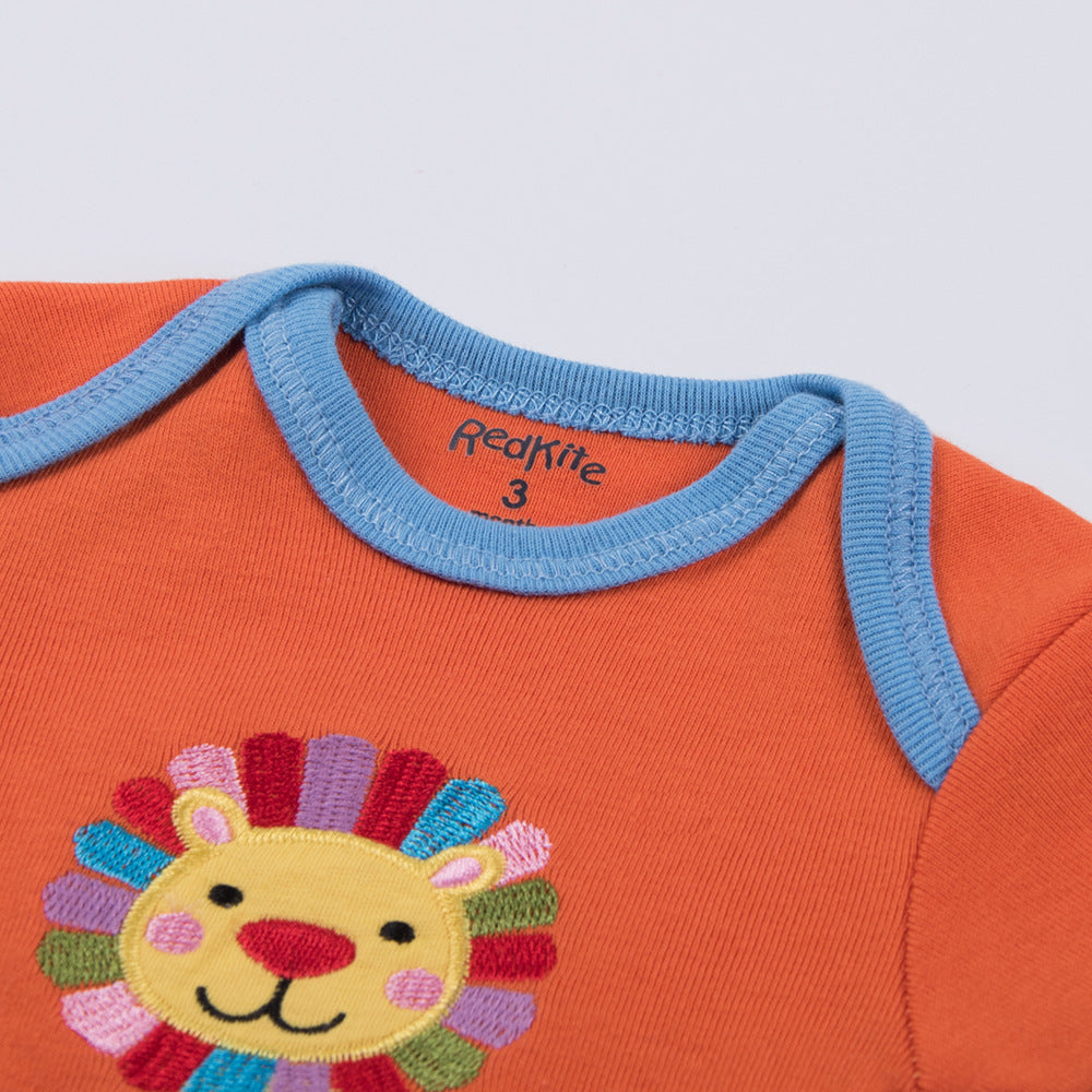 Baby Triangle Romper Set - 5 Piece Cotton Playsuit Collection