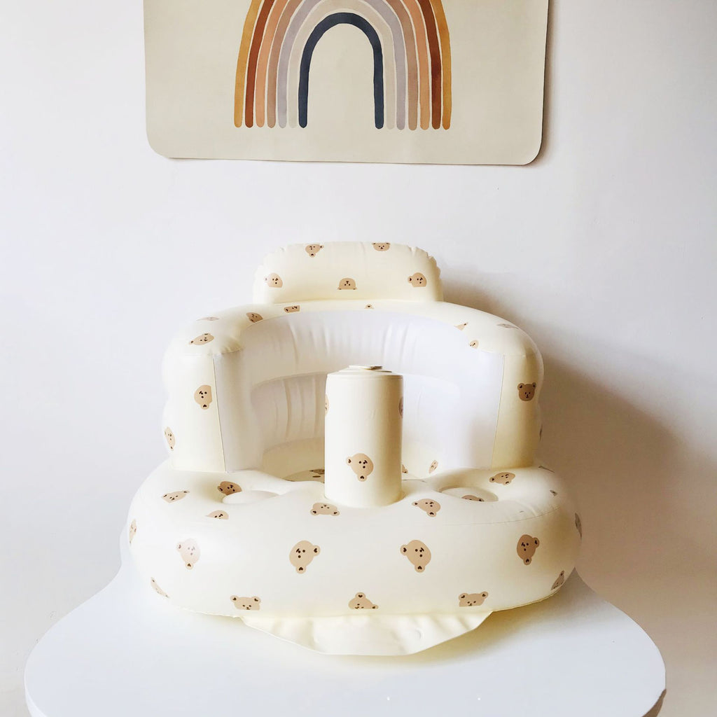 Baby Bath Stool - Inflatable Sitting & Standing Bath Support