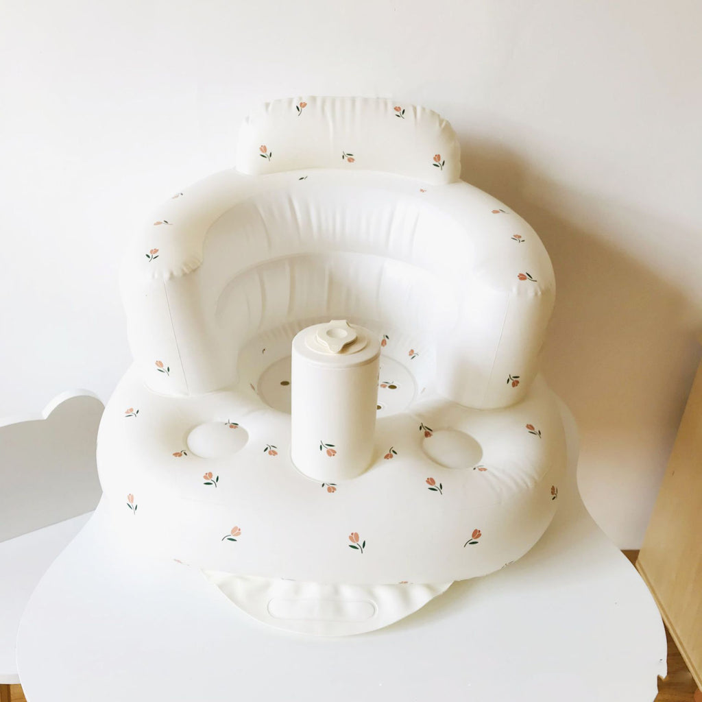Baby Bath Stool - Inflatable Sitting & Standing Bath Support