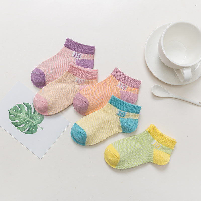 Baby Socks - Soft Cotton Breathable Socks for Boys & Girls