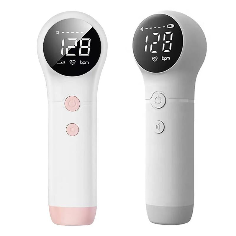 Fetal Doppler: Hear the Baby'S Heart Rate at Any Time, Large Liquid Crystal Display, Clear and Easy to Read. Many Families Keep the Fetal Heart Recording to Commemorate It, Improve the Family'S Happiness, and Relieve Stress.