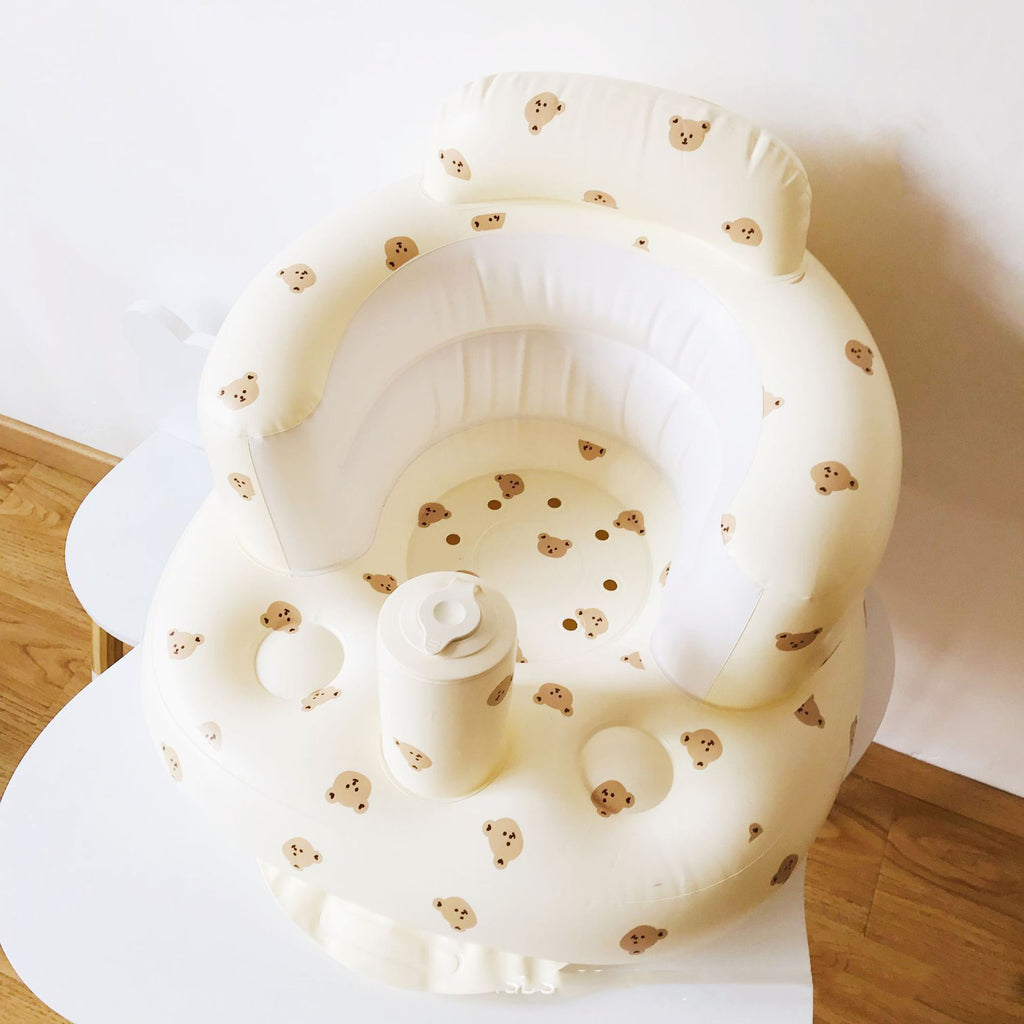 Baby Bath Stool - Inflatable Sitting & Standing Bath Support