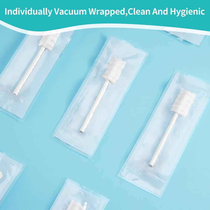 Baby Tongue Cleaner, Newborn Baby Toothbrush, 96PCS Disposable Infant Toothbrush Clean Baby Mouth,Gauze Gum Cleaner Toothbrush Baby Oral Cleaning Stick Dental Care for 0-36 Month Baby