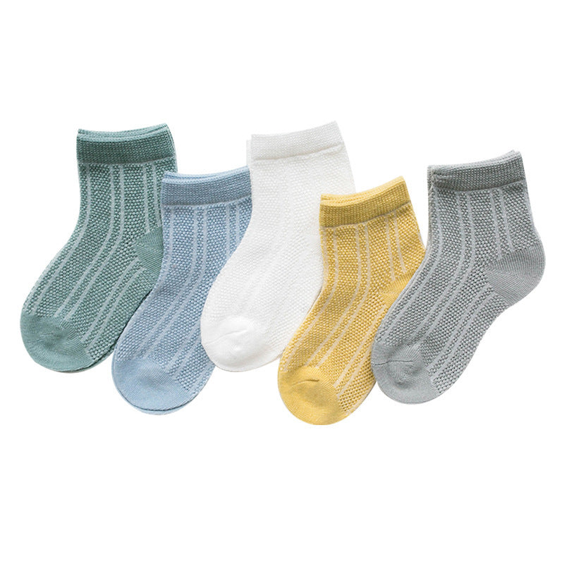 Baby Socks - Soft Cotton Breathable Socks for Boys & Girls