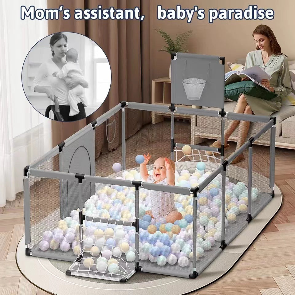 Baby Playpen Tent - Portable Children's Play Space