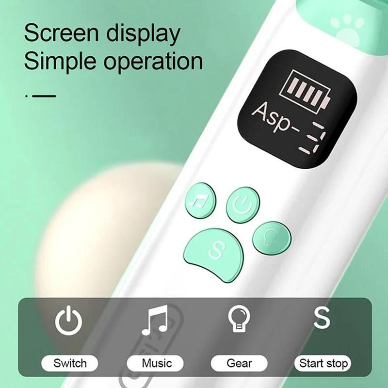 Electric Baby Nasal Aspirator, Rechargeable Nose Suction Tool with 3 Silicone Tips, Baby Nose Sucker with Pause & Music & Light Soothing Function, Baby Essentials