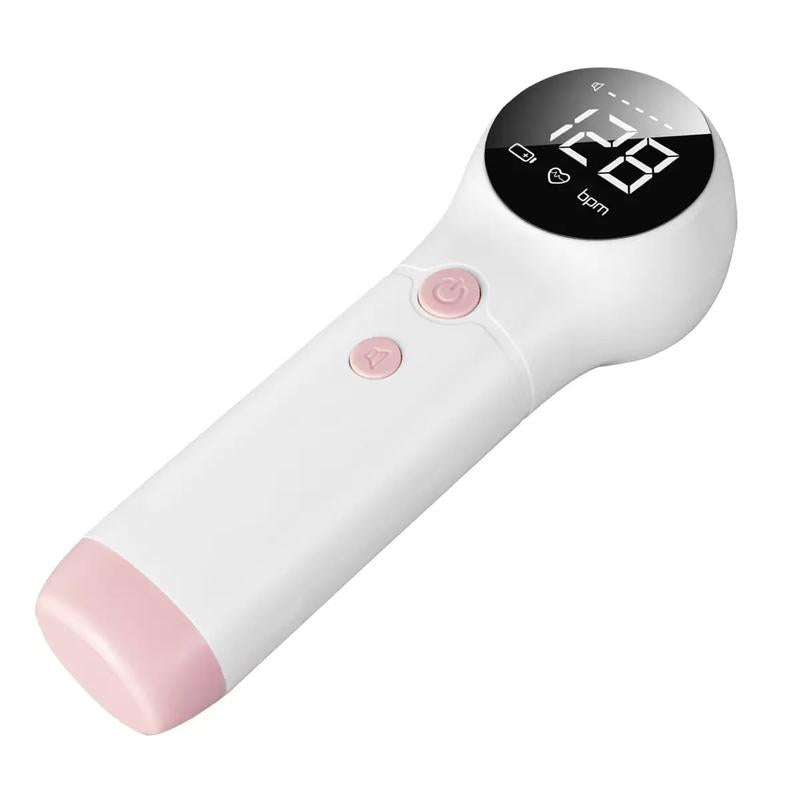 Fetal Doppler: Hear the Baby'S Heart Rate at Any Time, Large Liquid Crystal Display, Clear and Easy to Read. Many Families Keep the Fetal Heart Recording to Commemorate It, Improve the Family'S Happiness, and Relieve Stress.